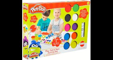Play-Doh Verfset met 4 Potjes Klei