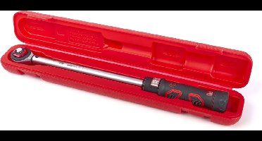 AOK 1/2" Professionele Momentsleutel 40-200 Nm. 60-120 Tands Met Doordruk Vierkant