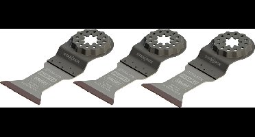SMART Blades Starlock Purple - Multitool Zaagblad Bi-metaal - 44x46mm - 3 stuks