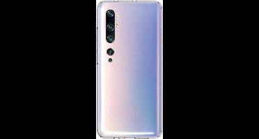 Shop4 - Xiaomi Mi Note 10 Hoesje - Zachte Back Case Transparant