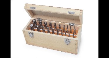 20 Delig HSS - 8% Cobalt Frezenset