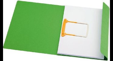 Clipmap Secolor Folio 100% gerecycled karton 250gr groen | 10 stuks