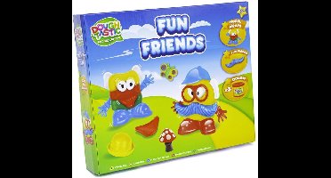Vrolijke vriendjes klei - Spelen met klei - speelgoed voor kinderen