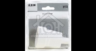 Q-Link Stekker contra 16A 3500W RA wit Contrastekker van PVC 5421436