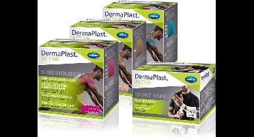 DermaPlast Kinesiotape Blauw 5cm x 5mtr