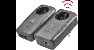 Renkforce PL600D WiFi Powerline WiFi starterkit 500 MBit/s