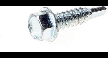 Kelfort Schroef zelfborend zeskantkop verzinkt 4.8 x 50mm