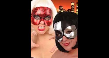 Oogmasker cocktail fantasie wordt per stuk geleverd