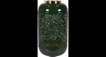 Windlicht Marrakesh 28x48 cm groen