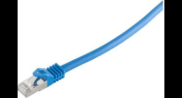 S-Impuls S/FTP CAT7 10 Gigabit netwerkkabel / blauw - LSZH - 10 meter