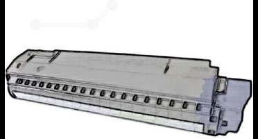 OKI - 44059107 - Toner cyaan