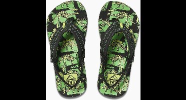 Reef Little Ahi Glow Kinder Teenslippers 5156-din - Kleur Groen - Maat 8c