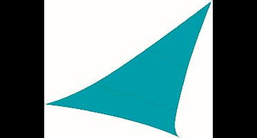 Perel Schaduwdoek, waterafstotend, 5 x 5 x 5 m, 160 g/m², polyester, driehoek, hemelsblauw