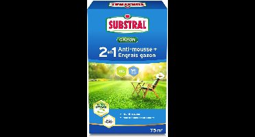 Gazonmest + anti-mos - 75 m²