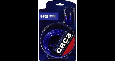 Crunch CRC3 Cinch-kabel 3.00 m [2x Cinch-stekker - 2x Cinch-stekker]