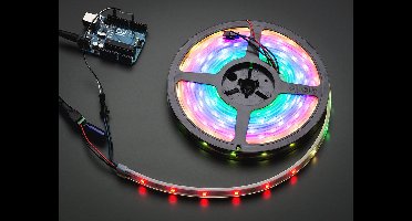 Adafruit NeoPixel RGB LED strip - 30 LEDs/m - Zwart - 1460