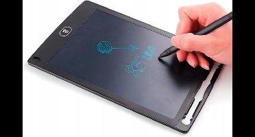 Tekenbord Kinderen - Wisbordje - Zwart - Grafische Tablet - Tekentablet - 8,5 Inch - Writing Tablet - LCD - Jongens en Meisjes - Educatief - Tekenpad - Schrijfbord - Wisbord