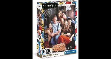 Clementoni - Puzzel - 1000 Stukjes - Friends Thema - Puzzel Voor Volwassenen
