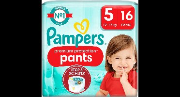 Pampers Premium Protection Pants Maat 5 - 16 Luierbroekjes