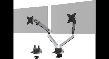 Durable SELECT PLUS Monitor-tafelbeugel 2-voudig 81,3 cm (32) Draaibaar, In hoogte verstelbaar, Kantelbaar, Zwenkbaar