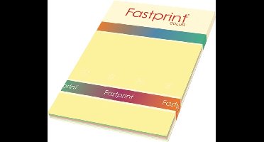 Kopieerpapier Fastprint A4 80gr 5 zachte kleuren 250vel