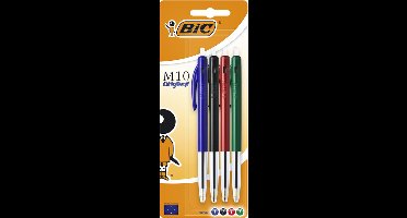 Balpen bic m10 m assorti | 20 stuks