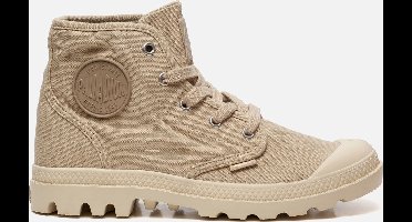 Palladium Pampa hi Veterschoenen beige Canvas - Dames - Maat 36