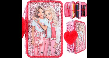 Depesche - TOPModel 3-vaks etui ONE LOVE