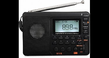 Currero Draagbare Noodradio - Noodpakket - Radio - FM - AM - Kortegolf - MP3 Speler - Oplaadbaar