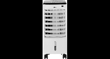 Mobiele Aircooler 4 L – Met Afstandsbediening & Timer – Zwenkwieltjes – Koelelementen – Verstelbaar – Tristar AT‑5446 – Wit
