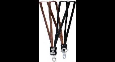 Simson Extra sterke snelbinder - 4 binders - zwart/bruin - lange variant