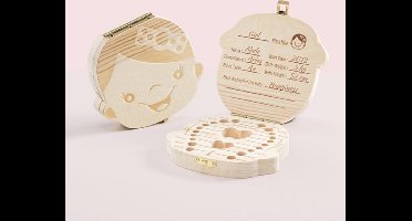 Innovagoods Tandendoosje - Herinneringsdoosje voor Baby’s Meisje