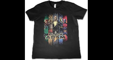 DC Comics Black Adam Kinder Tshirt -Kids tm 10 jaar- Characters Zwart