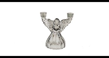 Housevitamin Kandelaar Glas Smokey Engel 18 x 20cm