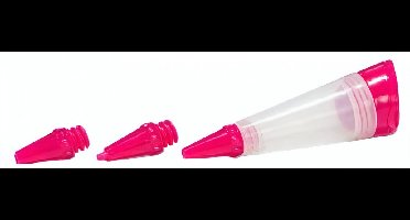 Siliconen decoreerset 3 dlg. 15 cm