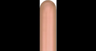 Qualatex modelleer ballonnen Chrome Rosé goud 100 stuks 260Q