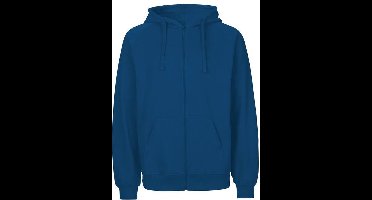 Neutral - Hoodie met Rits - Blauw - 100% Biologisch Katoen - XXL