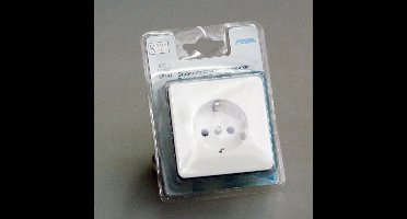 Peha Wandcontactdoos Enkel + Ra