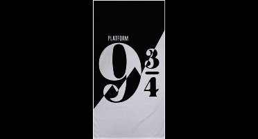 Harry Potter Noir - Strandlaken - 70 x 140 cm - Zwart