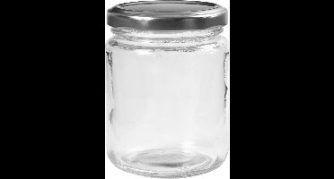 Glazen Pot Transparant - DIY Glazen Potjes met Deksel - Kleine Glazen Potten Set - Decoratieve Glazen Potten - Schroefdeksel Potjes Set - Hoogte 9,1 cm - Diameter 6,8 cm - 12 Stuks