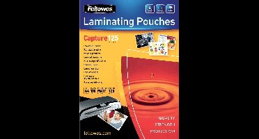 Fellowes lamineerhoezen A4 125 micron mat, 100 stuks