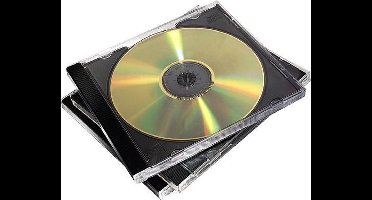 Fellowes CD/DVD jewelcase twincase - 5 Stuks