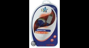 HQ DisplayPort Monitorkabel DP 19/DVI-D 24+1 Male / Male