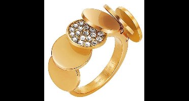 Pierre Cardin Steel - PCRG10006B180 - Ring - Roestvrij staal - goudkleurig