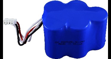 Set van 2 NiMh accu's, batterijen, 3600 mAh, geschikt voor Ecovacs Deebot D62-D73-D76, etc