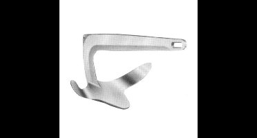 Gegalvaniseerd FHD - Bruce anker - 2 kg