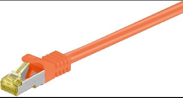 Wentronic 91669 - Netwerkkabel - RJ45 - 25 m - Oranje