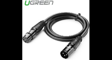 Cannon XLR Male naar Female Microfoonkabel - 10 meter