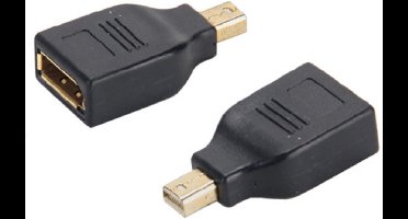 Mini DisplayPort - DisplayPort adapter - versie 1.1 (4K 30 Hz) / zwart
