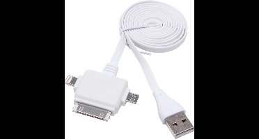Kopp Apple USB kabel - 8 pins + 31 pins + micro USB